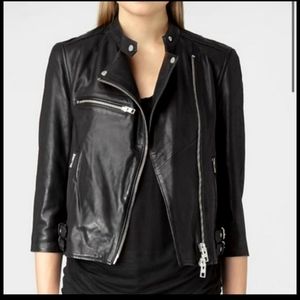 All Saints leather jacket